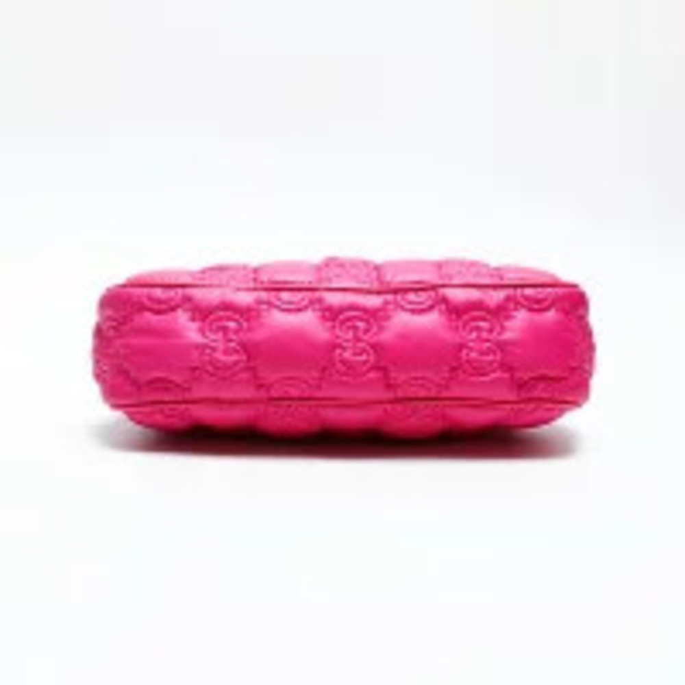 Gucci GG Matelasse Chain Shoulder Bag Pink - Picture 8 of 13